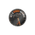 Get A Bigger Hammer Hard Hat Sticker