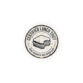 Certified Lunch Thief Hard Hat Sticker