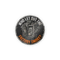 Who Let Out The Factory Smoke Hard Hat Sticker