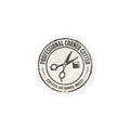 Professional Corner Cutter Hard Hat Sticker